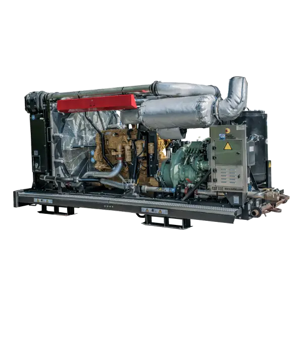 Open Frame Tier 3 Diesel Rotary Screw Compressor